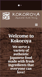 Mobile Screenshot of kokoroya.com.au